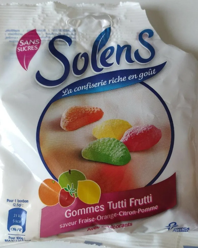 Solens Gommes Tutti Frutti