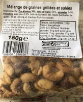 Mélange de graines grillées et salées