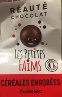 Cereales enrobées chocolat blanc