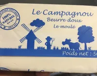 Beurre doux le moulé
