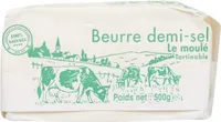 Beurre demi-sel le moulé