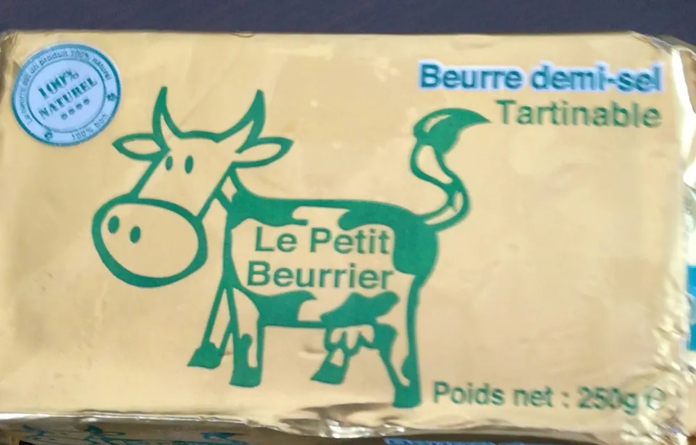 Beurre demi sel tartinable