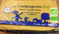 Beurre moulé doux biologique