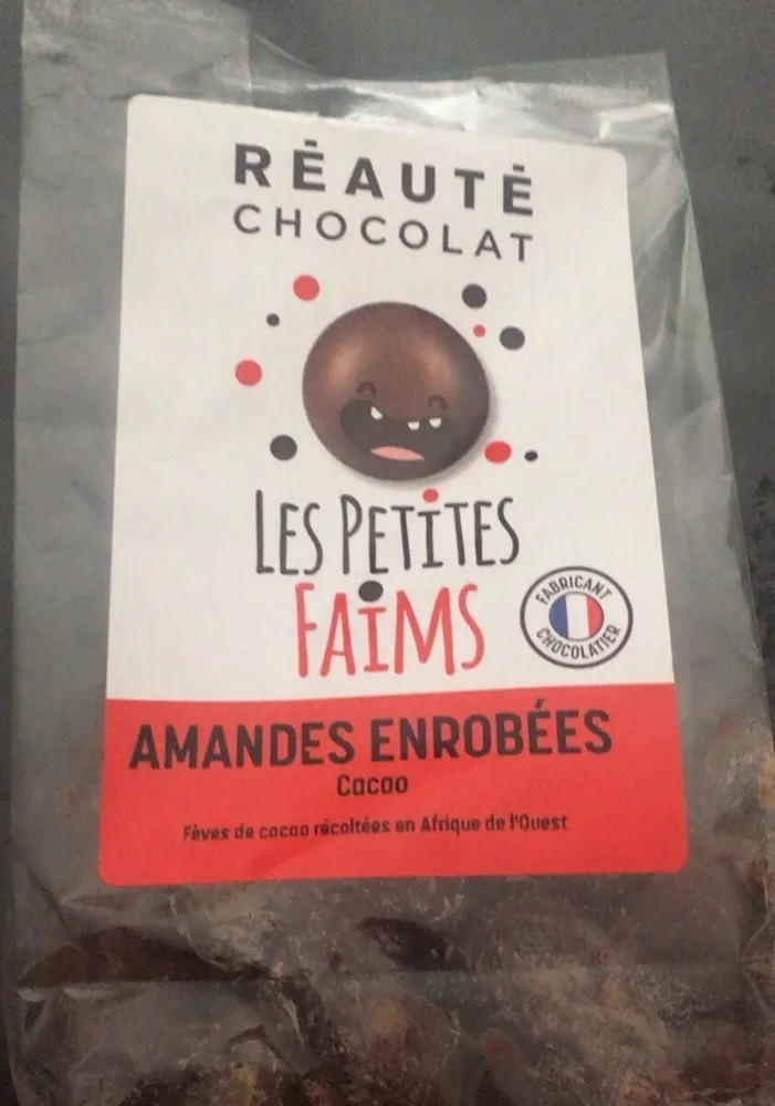 Amandes enrobées cacao