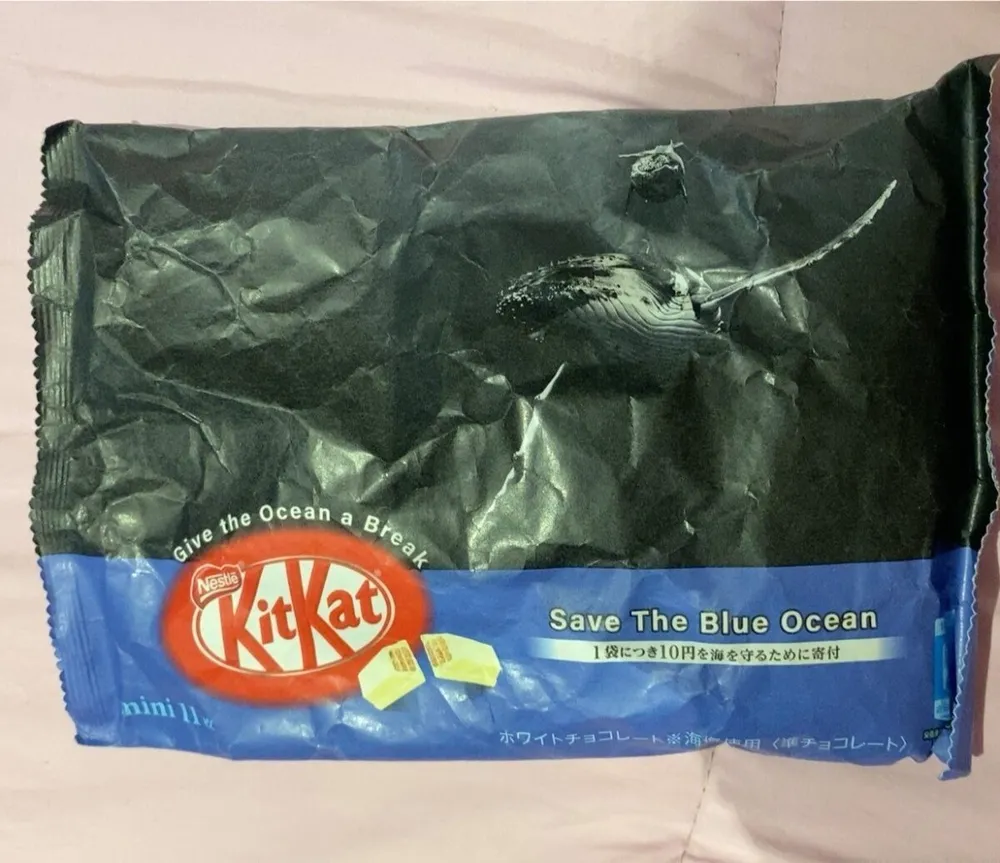 Kit kat saveur sel marin