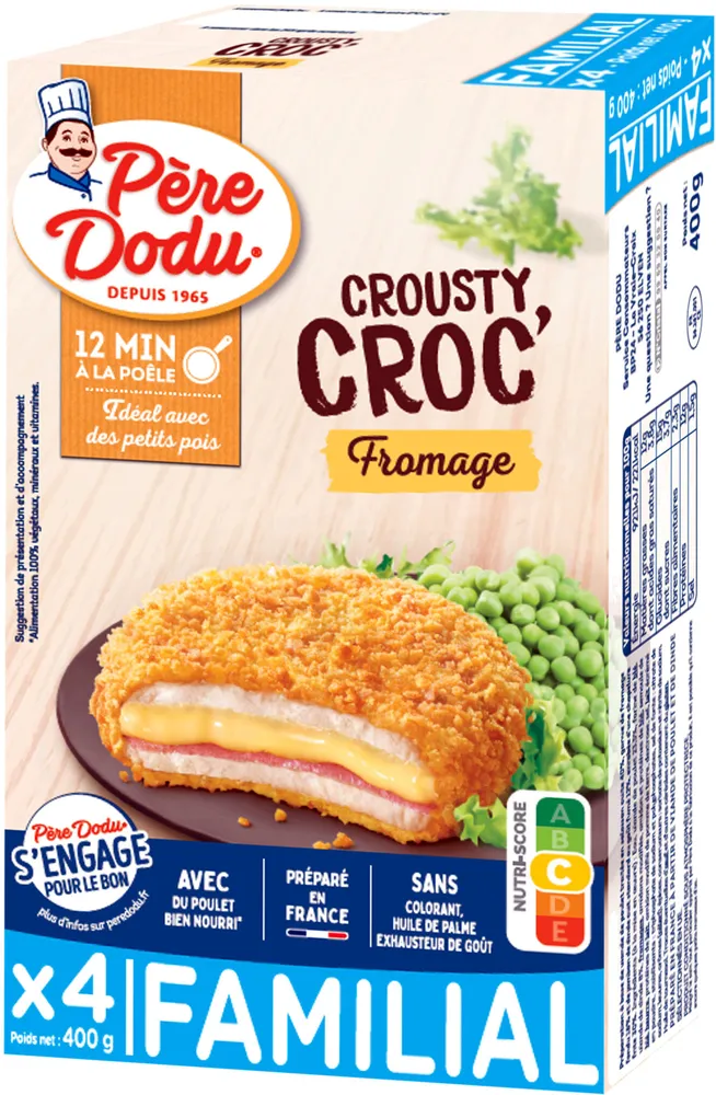 Crousty croc fromage