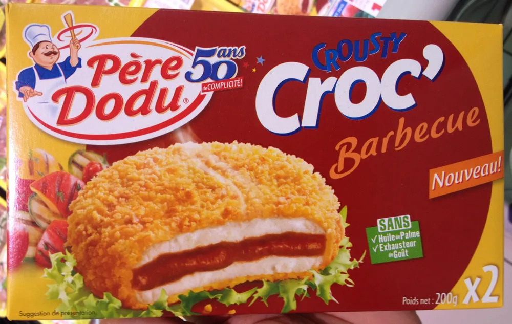Crousty Croc' Barbecue (x 2)