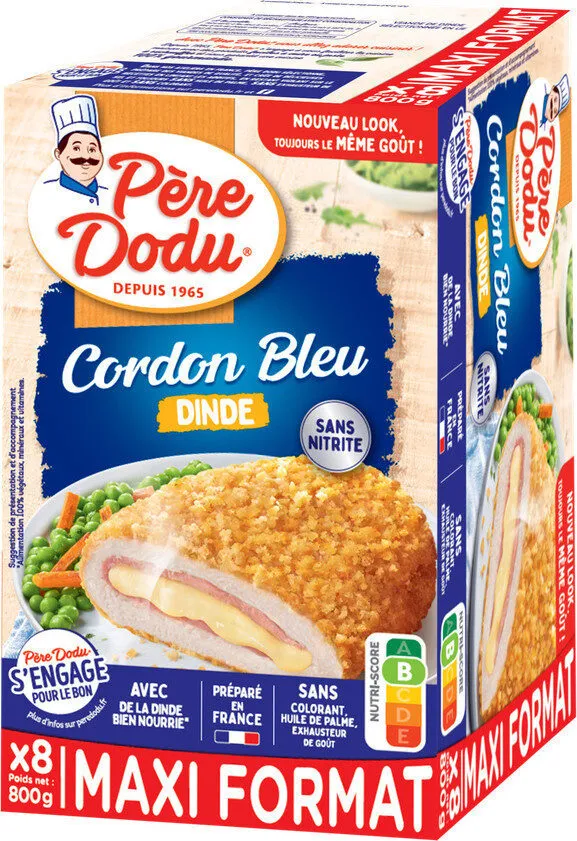 Cordon bleu de dinde