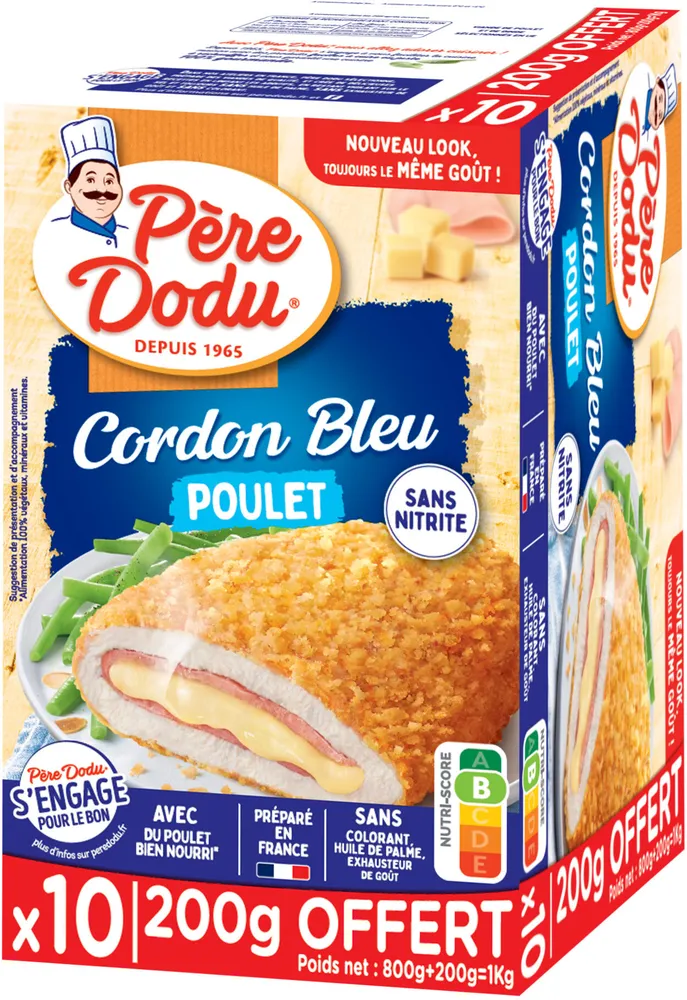 Cordon bleu de poulet