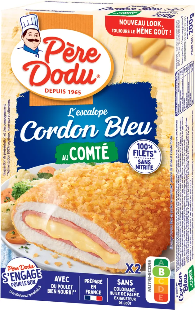 Escalope Cordon Bleu au Comté