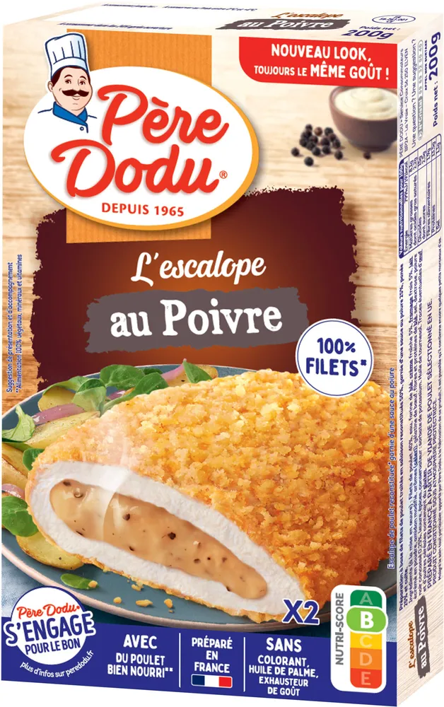 Escalope au poivre