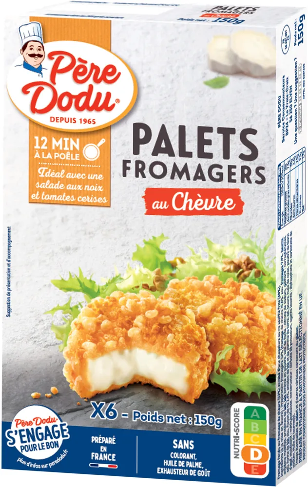 Palet fromager chèvre
