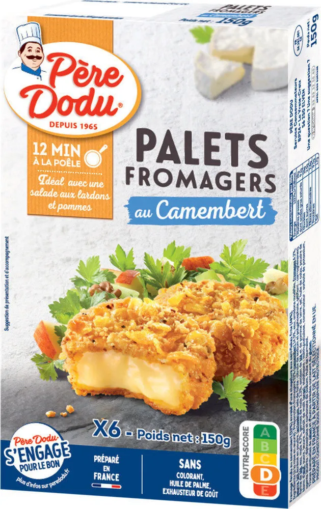 Palet fromager camembert