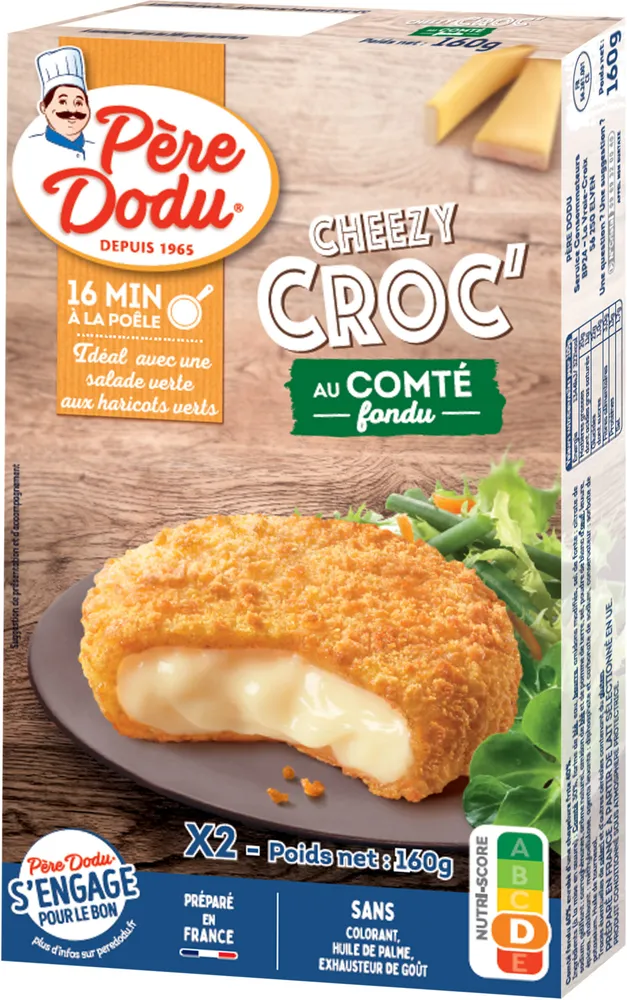 Cheezy croc au Comté fondu
