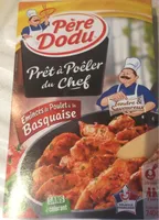 Emincés de Poulet à la Basquaise