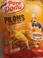 Pilons de poulet rotis croustillants