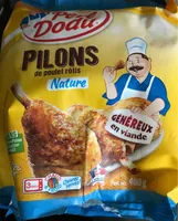 Pilons de poulet rôti Nature