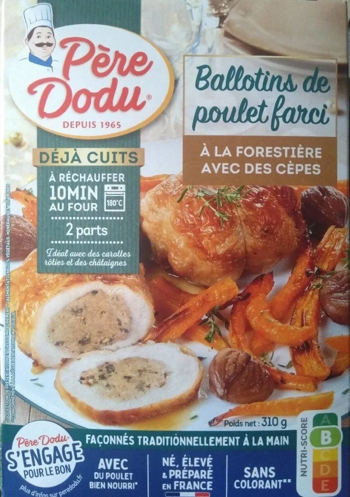 Ballotins de poulet Farci