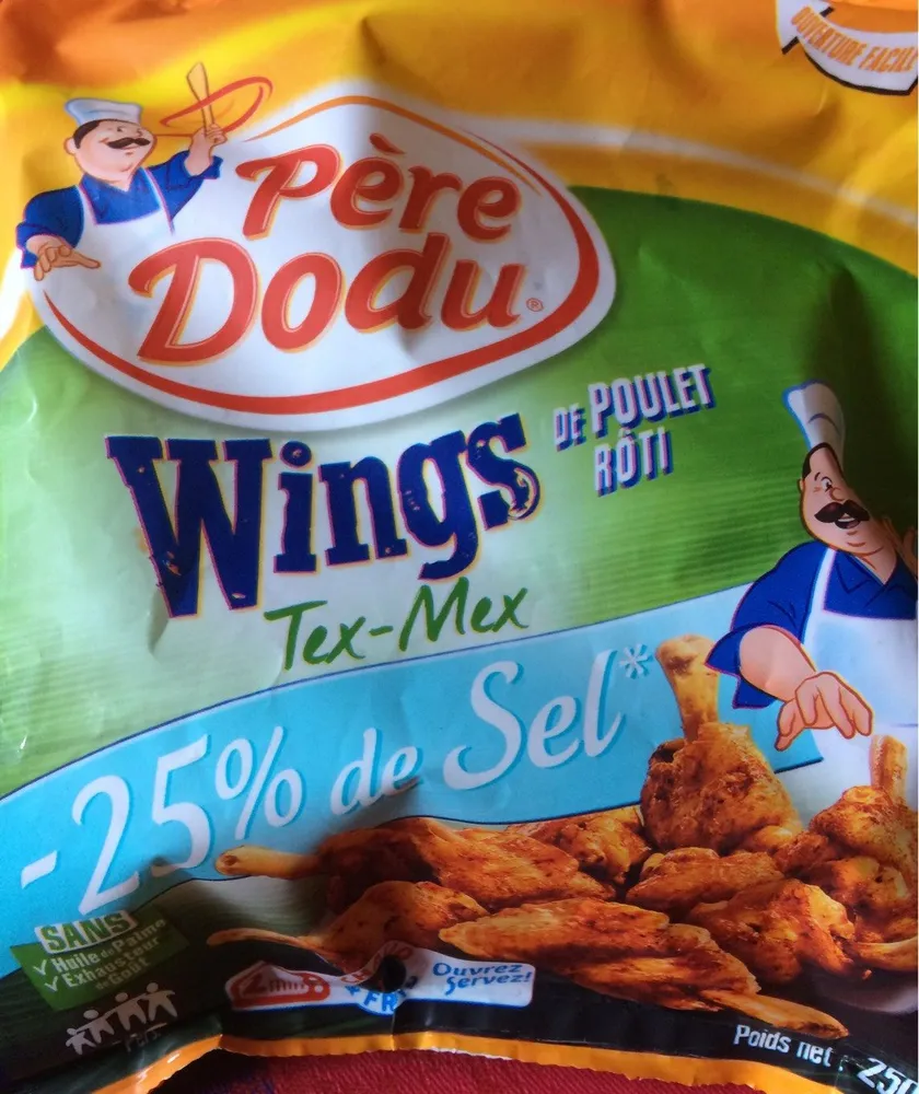 Wings de poulet rôti tex mex