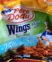 Wings de poulet rôti tex mex