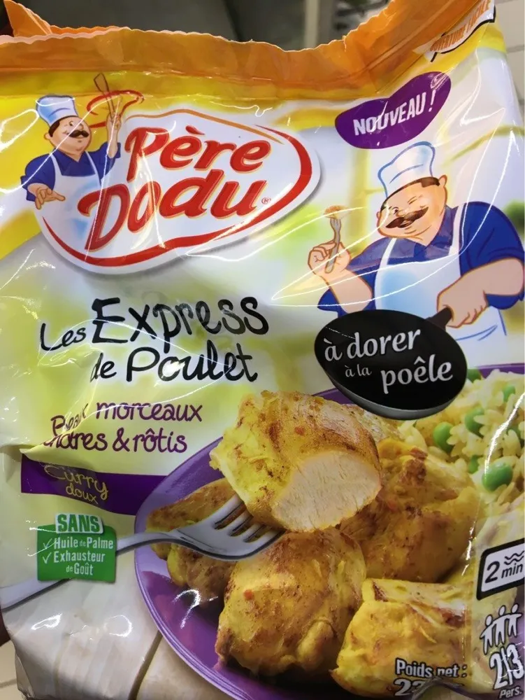 Les express de poulet curry