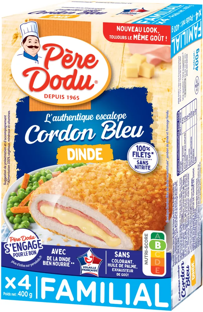 L'authentique escalope cordon bleu