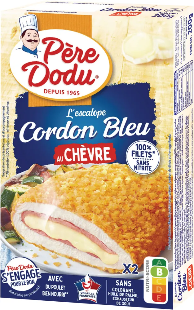 Cordon bleu chevre