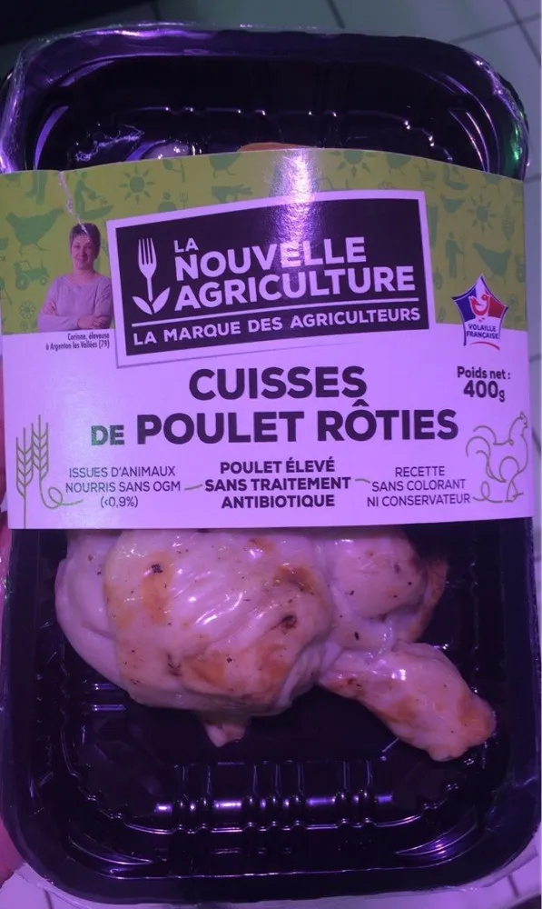 Cuisses de poulet rôties