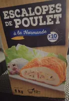 Escalopes de poulet à la normande