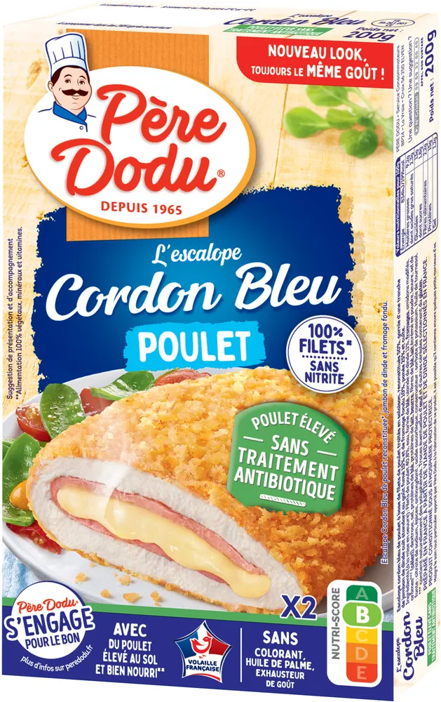 Escalope Cordon Bleu de poulet