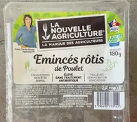 Emincés rotis de poulet