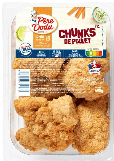 Chunks de poulet