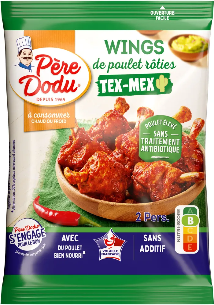 Wings de poulet roties tex-mex