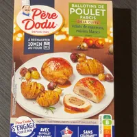 Ballotins de poulet farci
