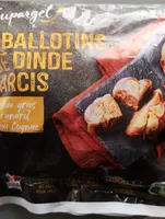 2 ballotins de dinde farcis au foie gras de canard et au cognac