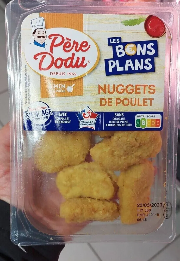 nuggets de poulet