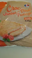 Croc' jambon de dinde fromage