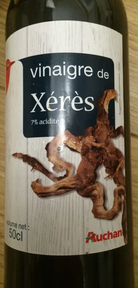 Vinaigre de Xérès 7% d'acidité