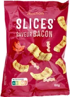 Slices* saveur bacon *Tranches