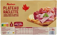 PLATEAU RACLETTEFromage - Jambon cuit - Jambon sec supérieur - Miche au poivre - Coppa