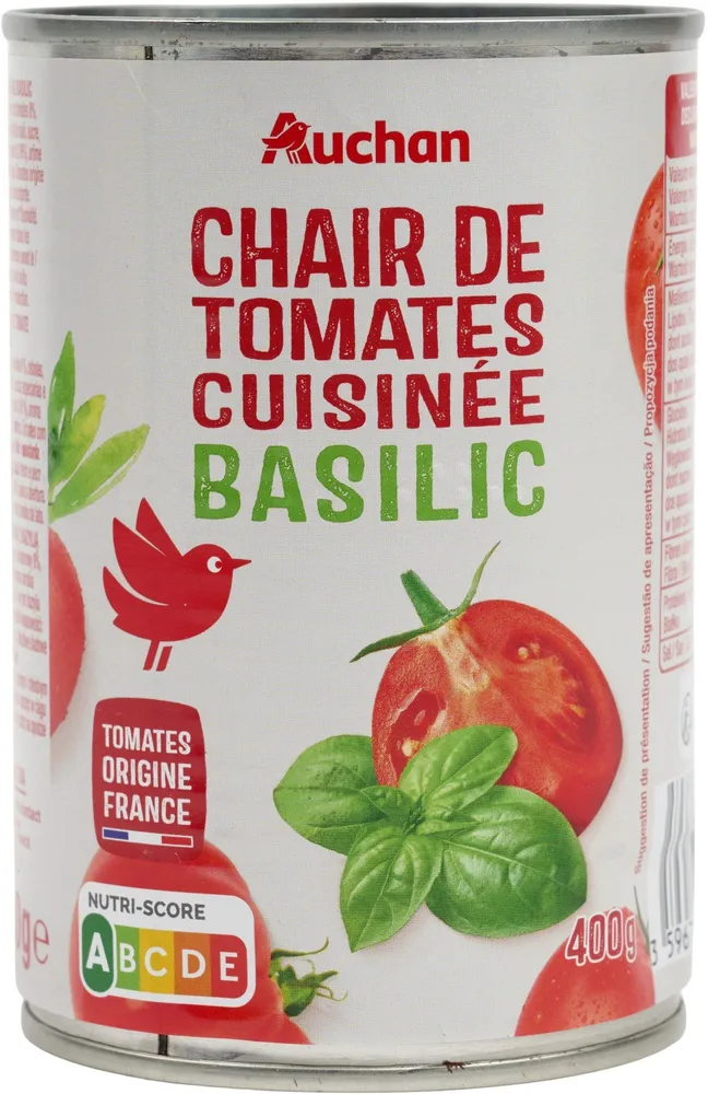 Chair de tomates basilic