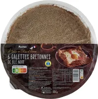 6 Galettes Bretonnes de blé noir