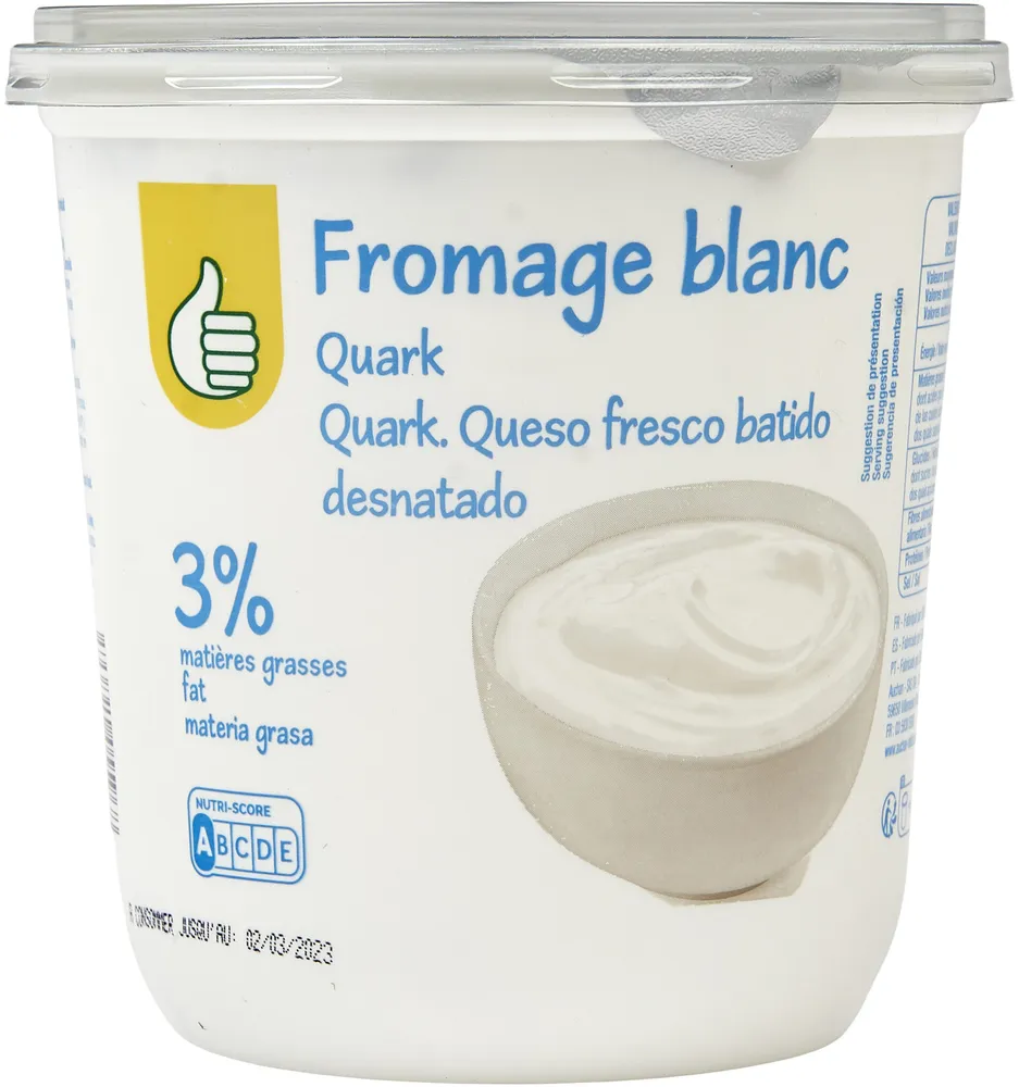 Fromage blanc3% matières grasses
