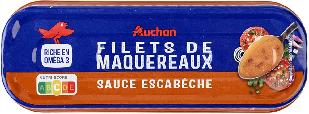 Filets de maquereaux sauce escabèche