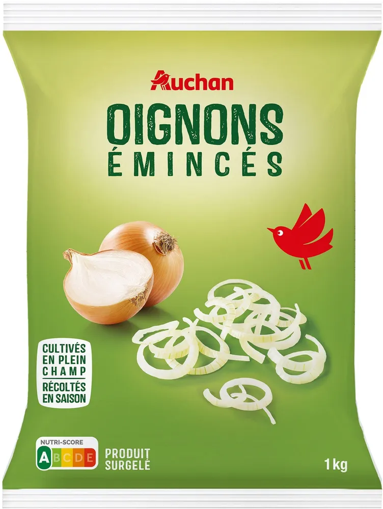Oignons émincés
