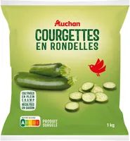 Courgettes en rondelles