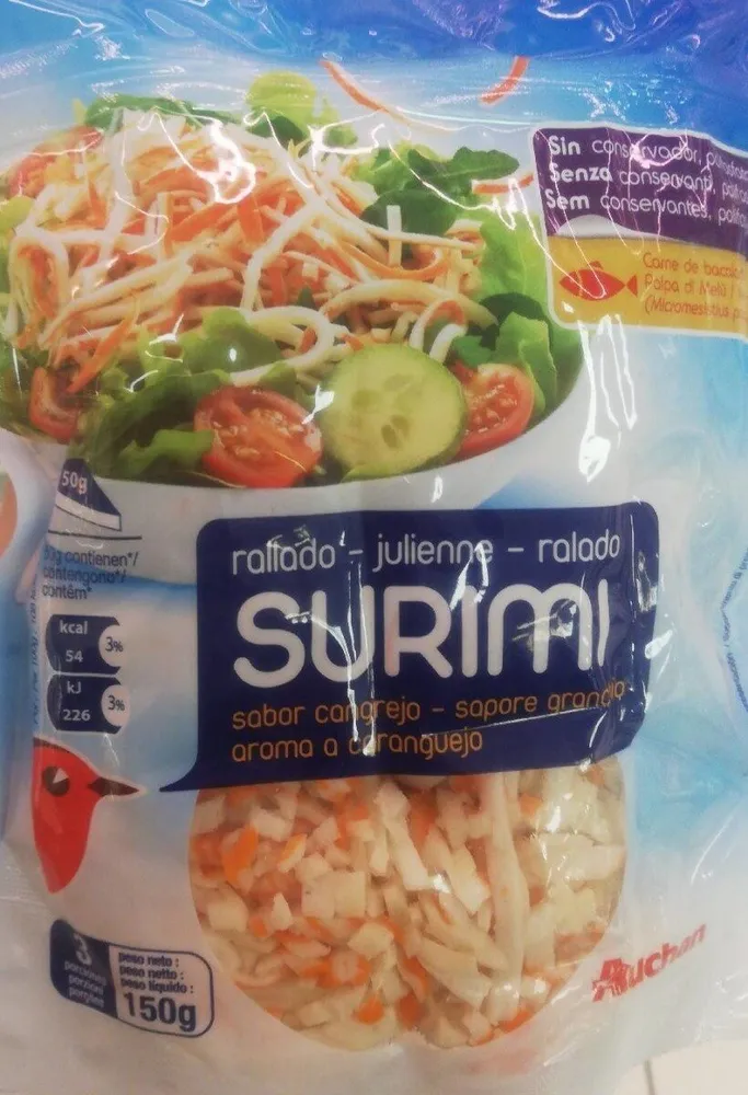 Surimi rallado