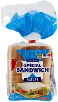 Pain de mie spécial sandwichGrandes Tranches Nature Extra moelleux