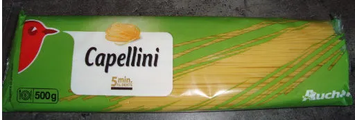 Capellini de qualite superieure