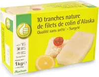 Filets de colin d'Alaska 10 tranches